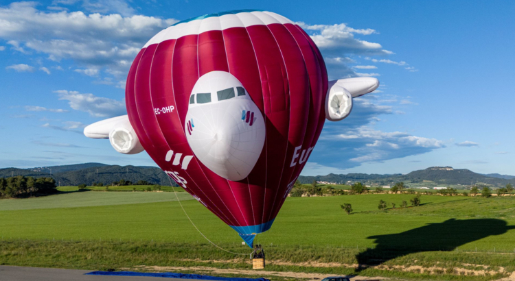 Eurowings Heißluftballon